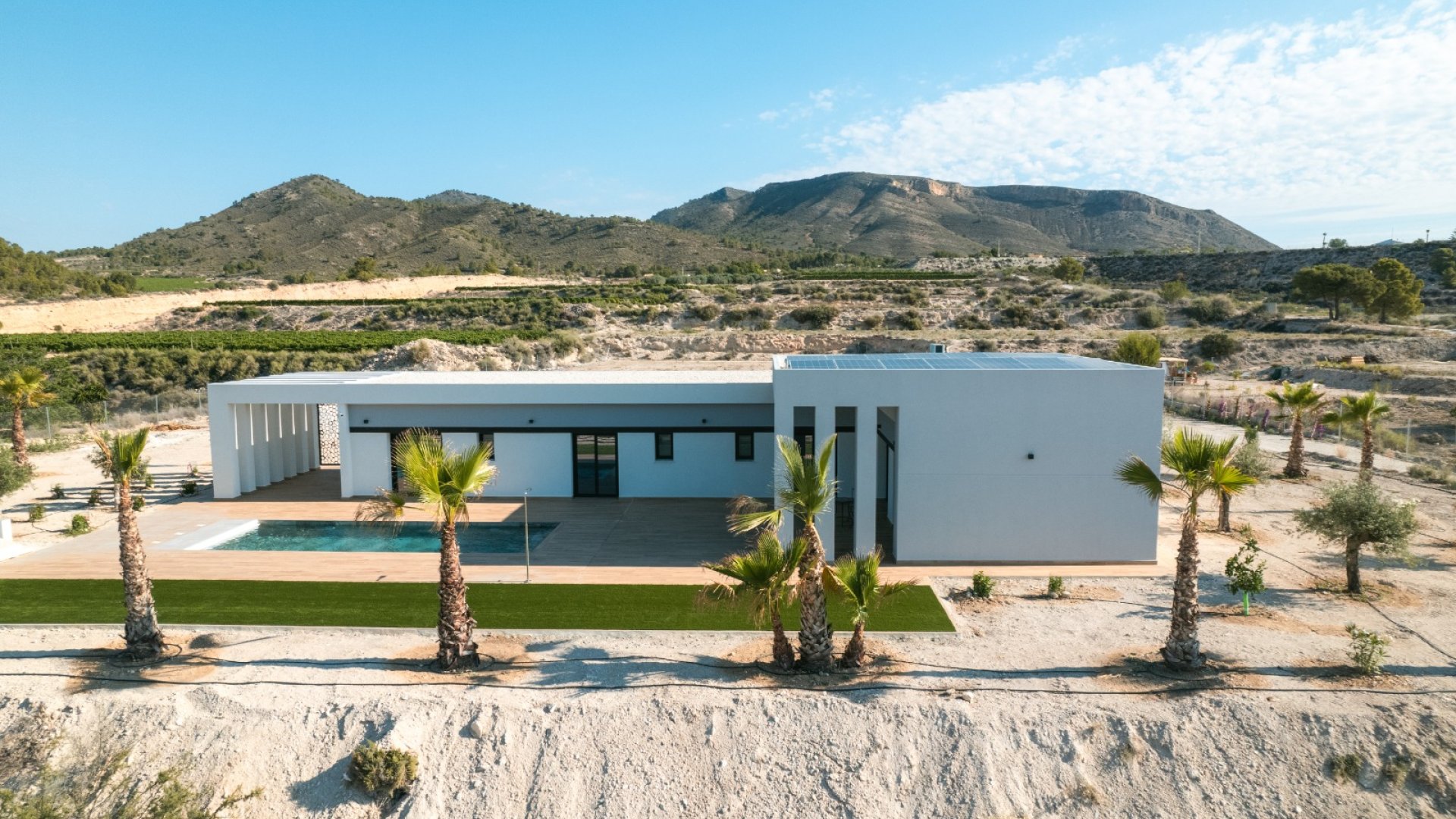 Obra nueva - Chalets -
Pinoso