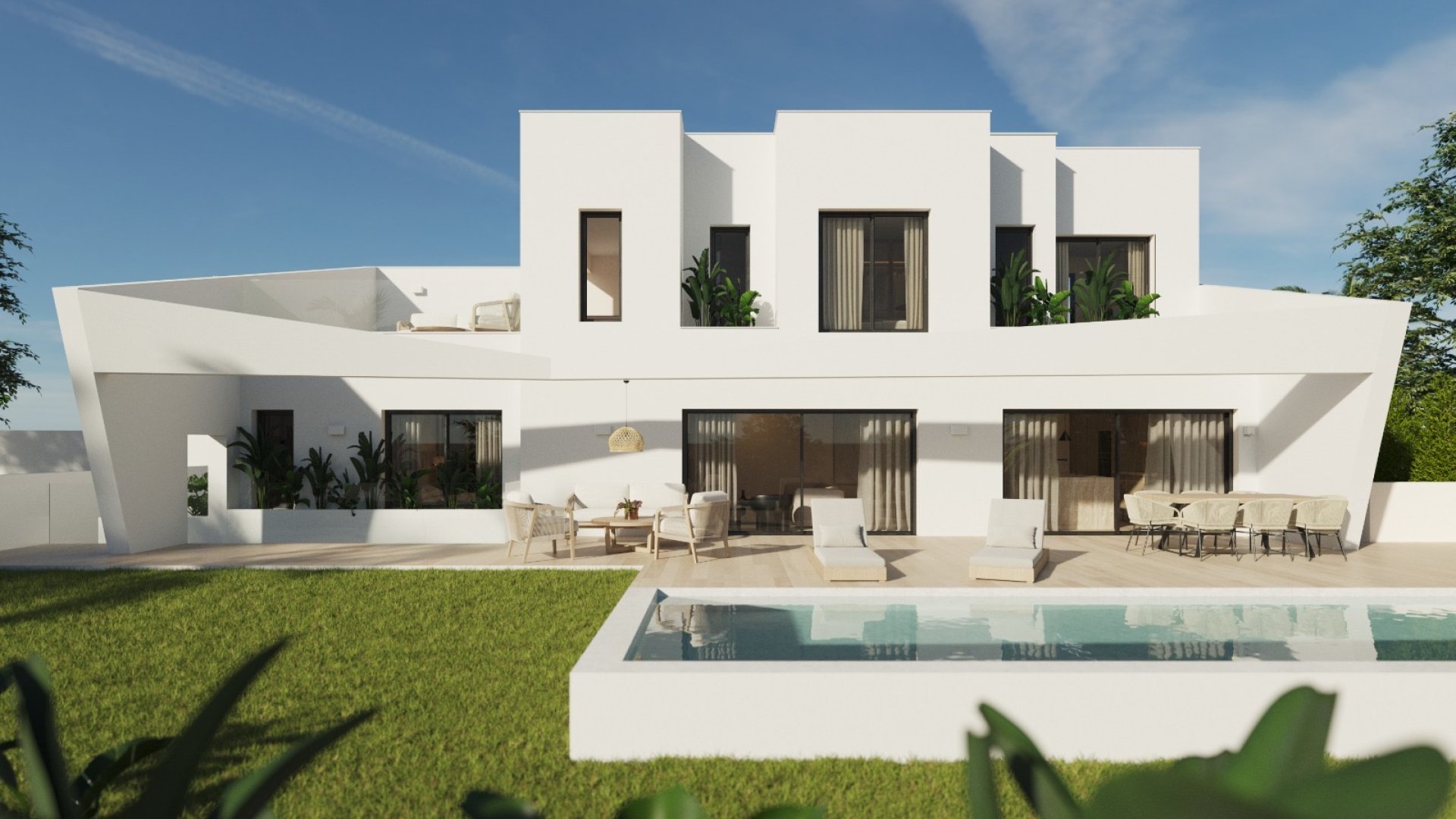 Obra nueva - Chalets -
Polop