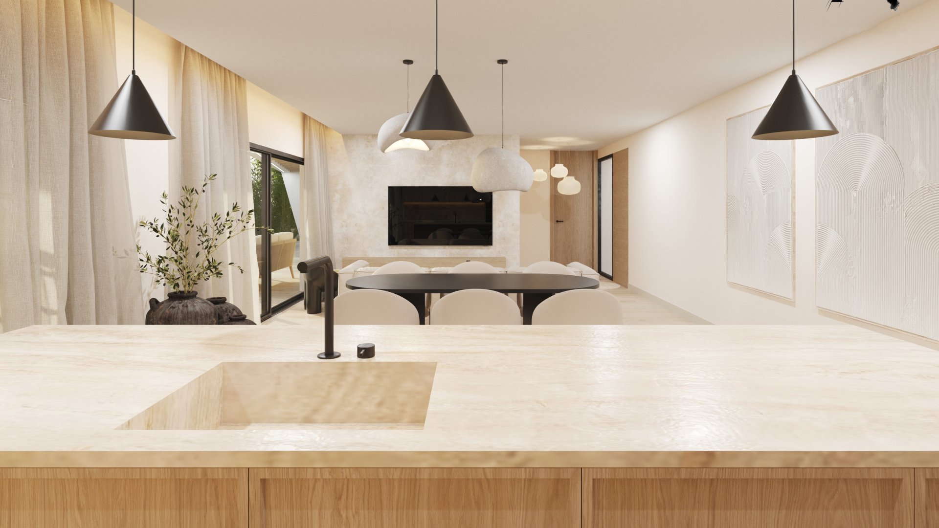 Obra nueva - Chalets -
Polop