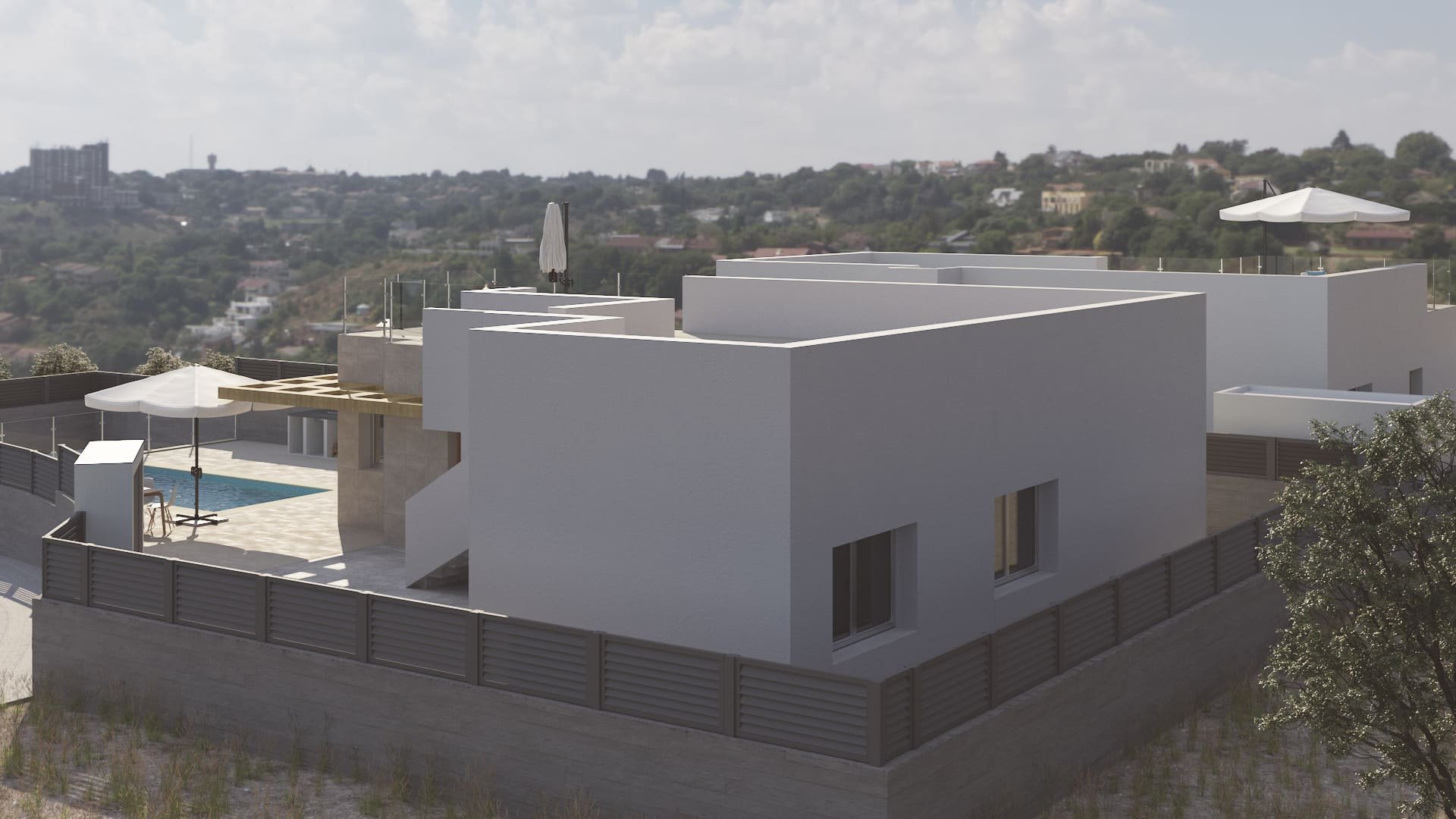 Obra nueva - Chalets -
Polop