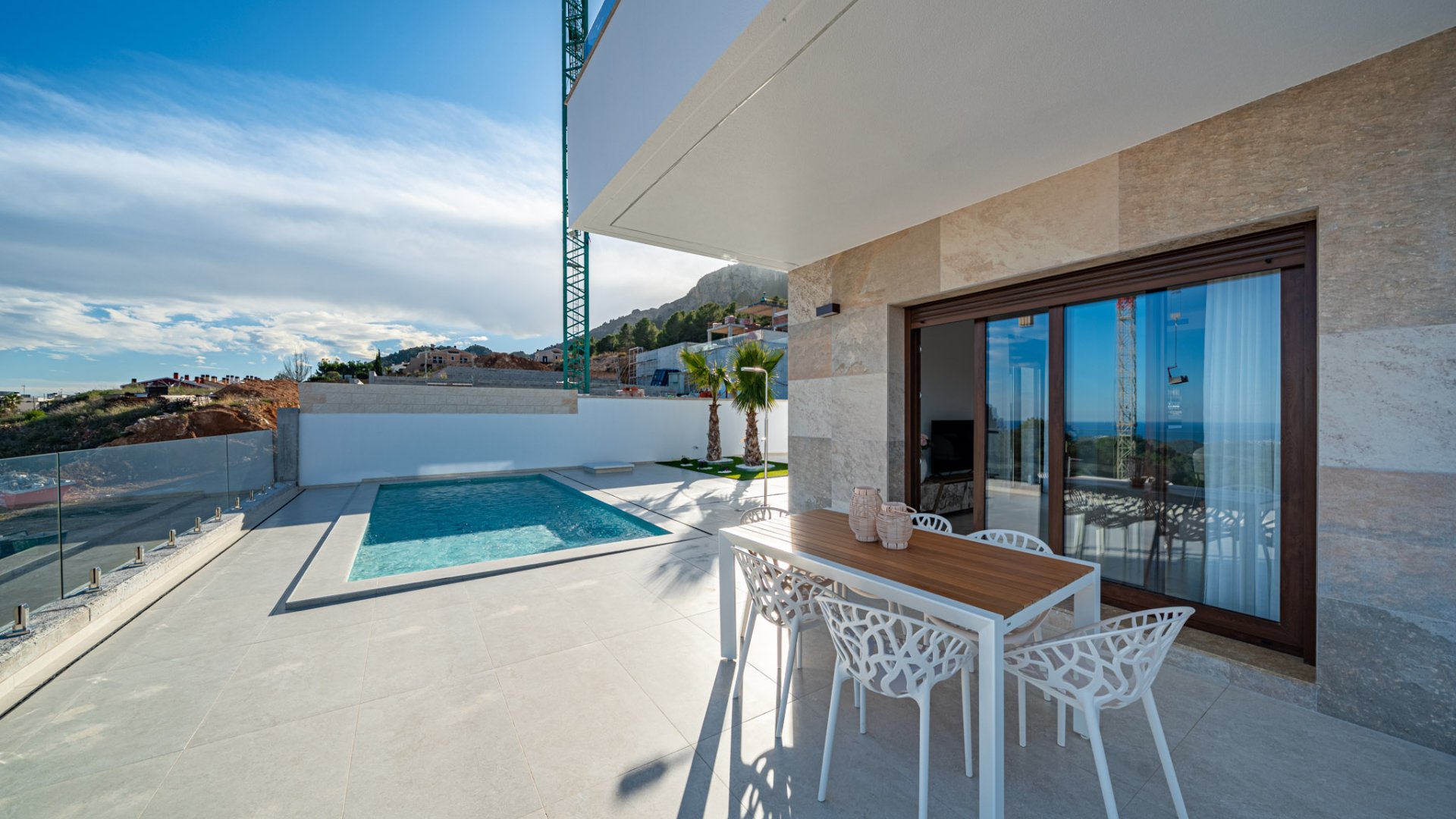 Obra nueva - Chalets -
Polop