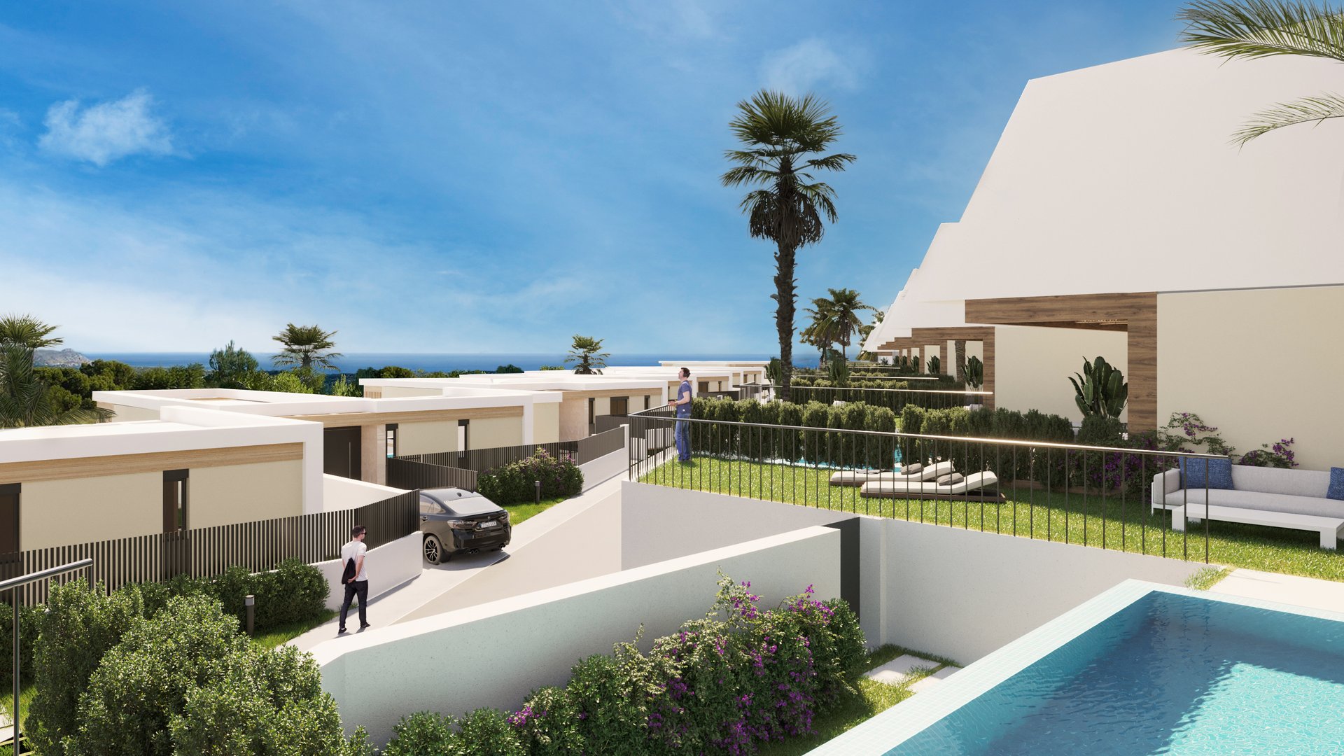 Obra nueva - Chalets -
Polop