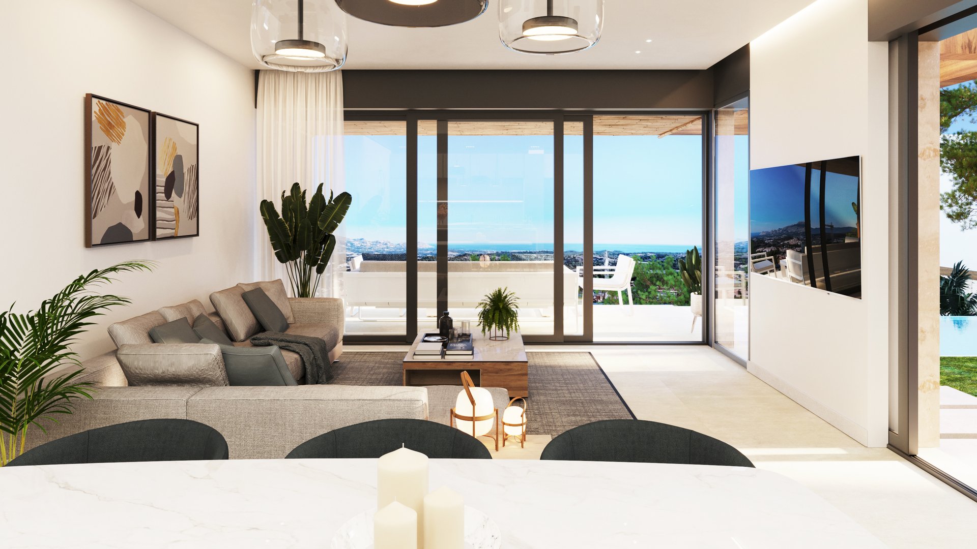 Obra nueva - Chalets -
Polop