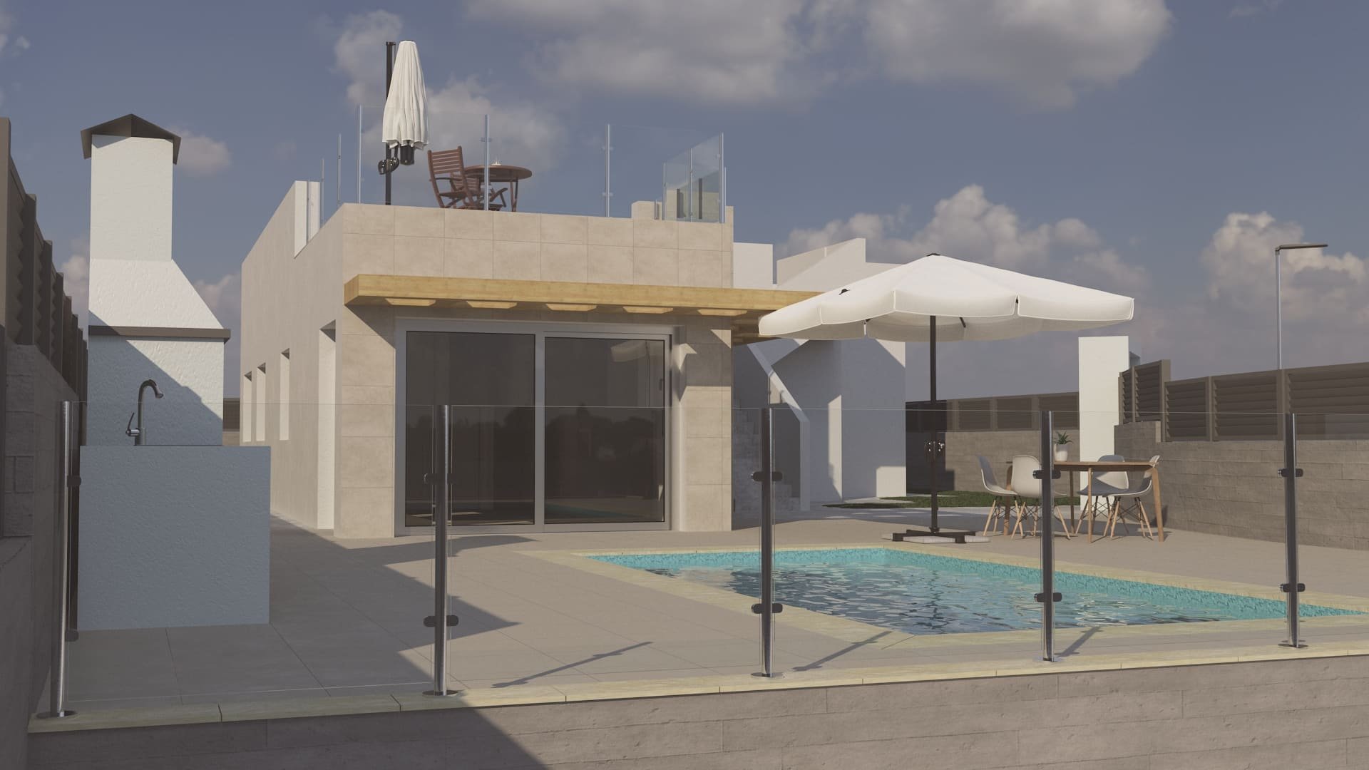 Obra nueva - Chalets -
Polop