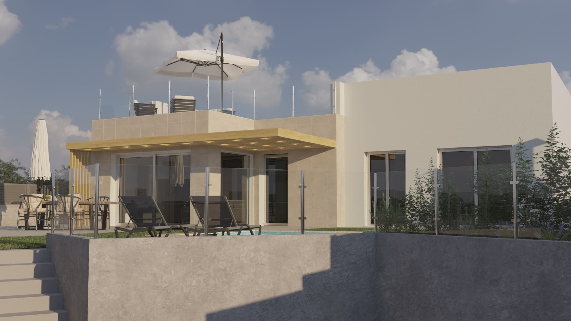 Obra nueva - Chalets -
Polop