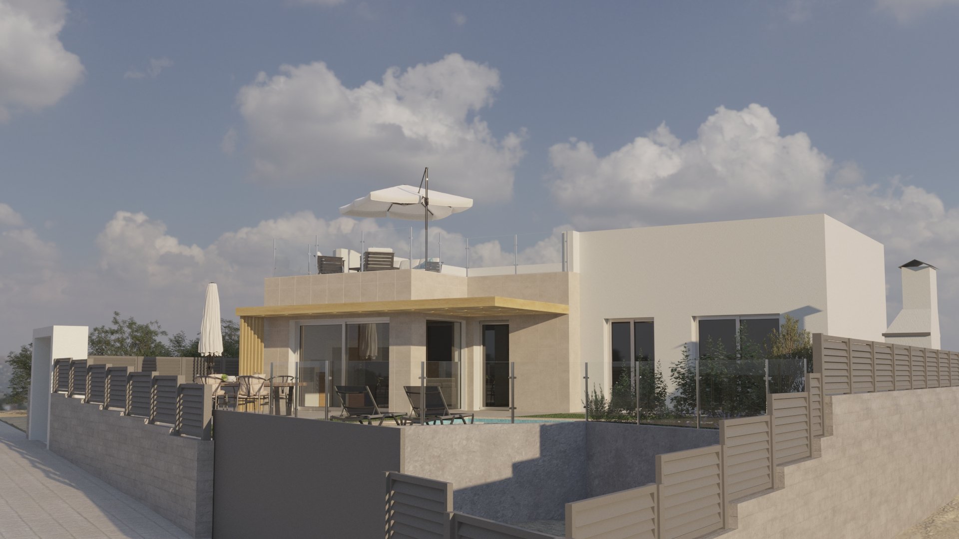 Obra nueva - Chalets -
Polop
