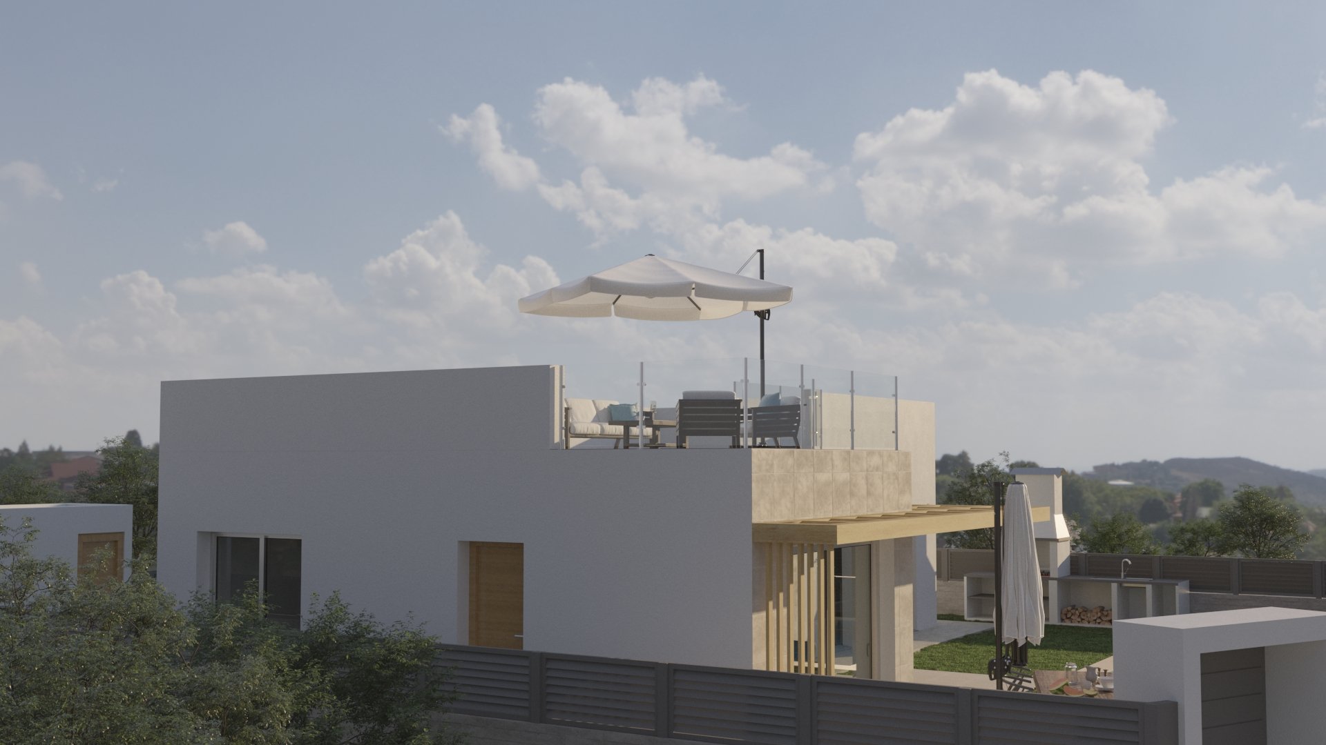 Obra nueva - Chalets -
Polop