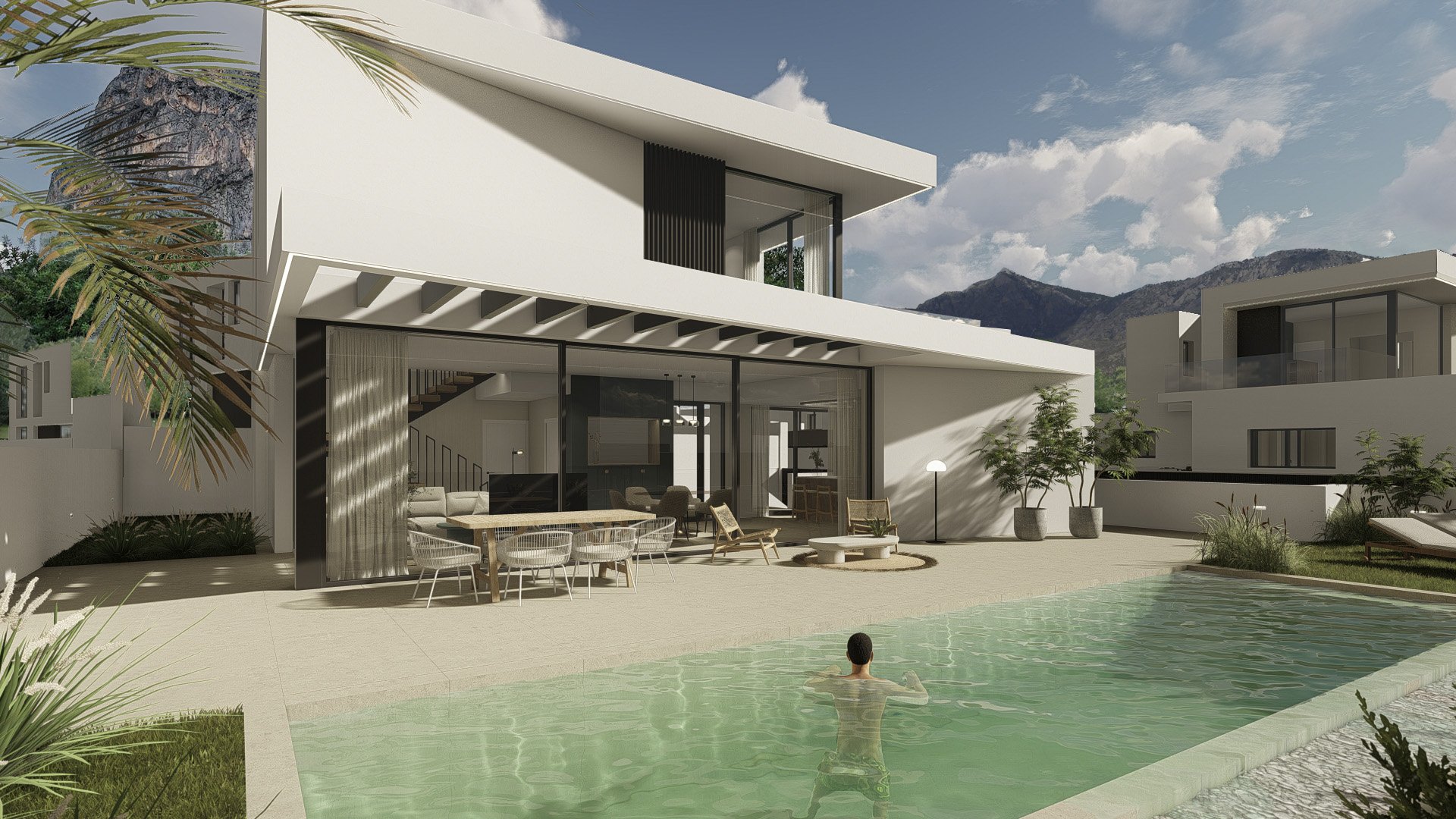 Obra nueva - Chalets -
Polop