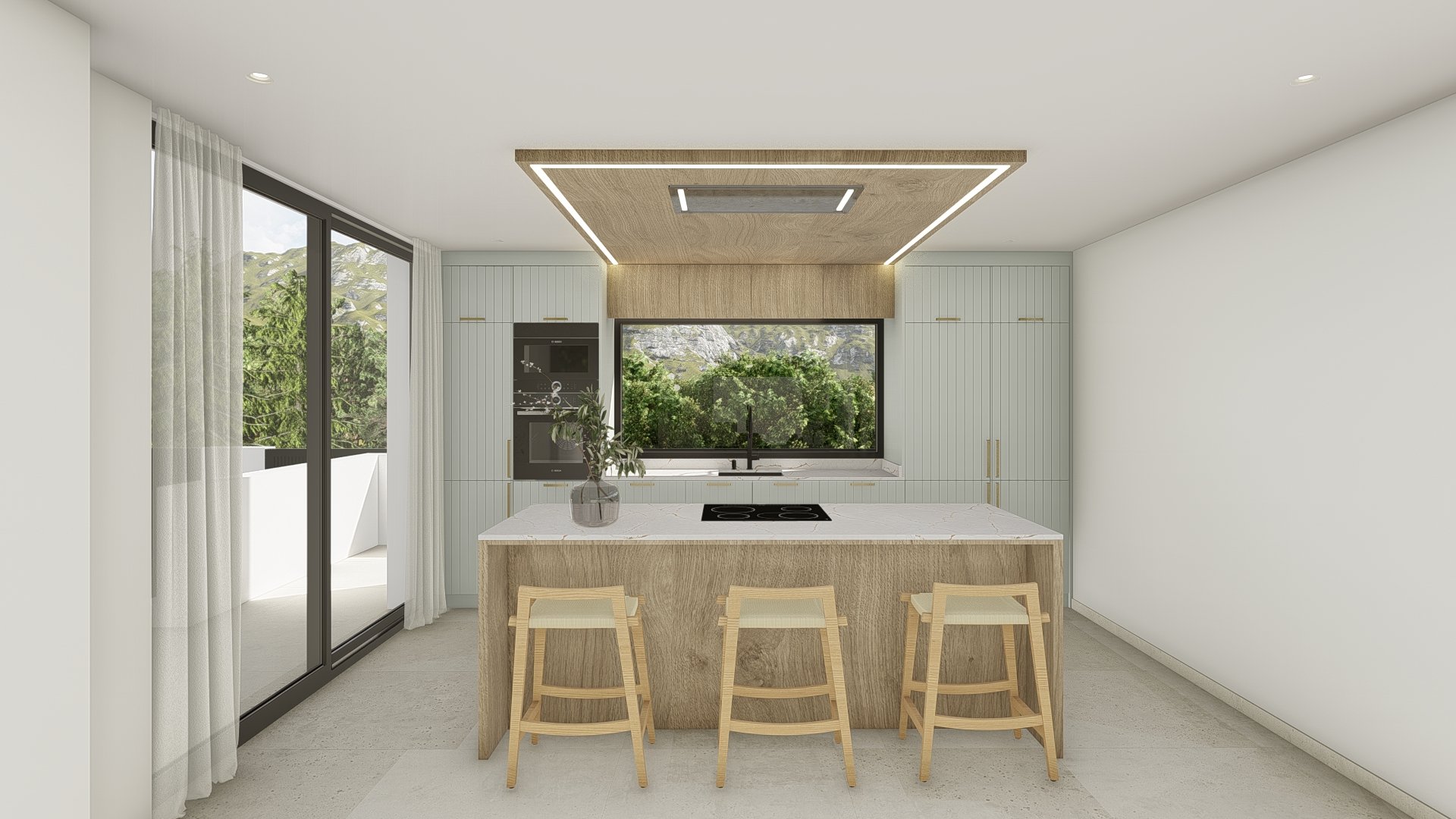 Obra nueva - Chalets -
Polop