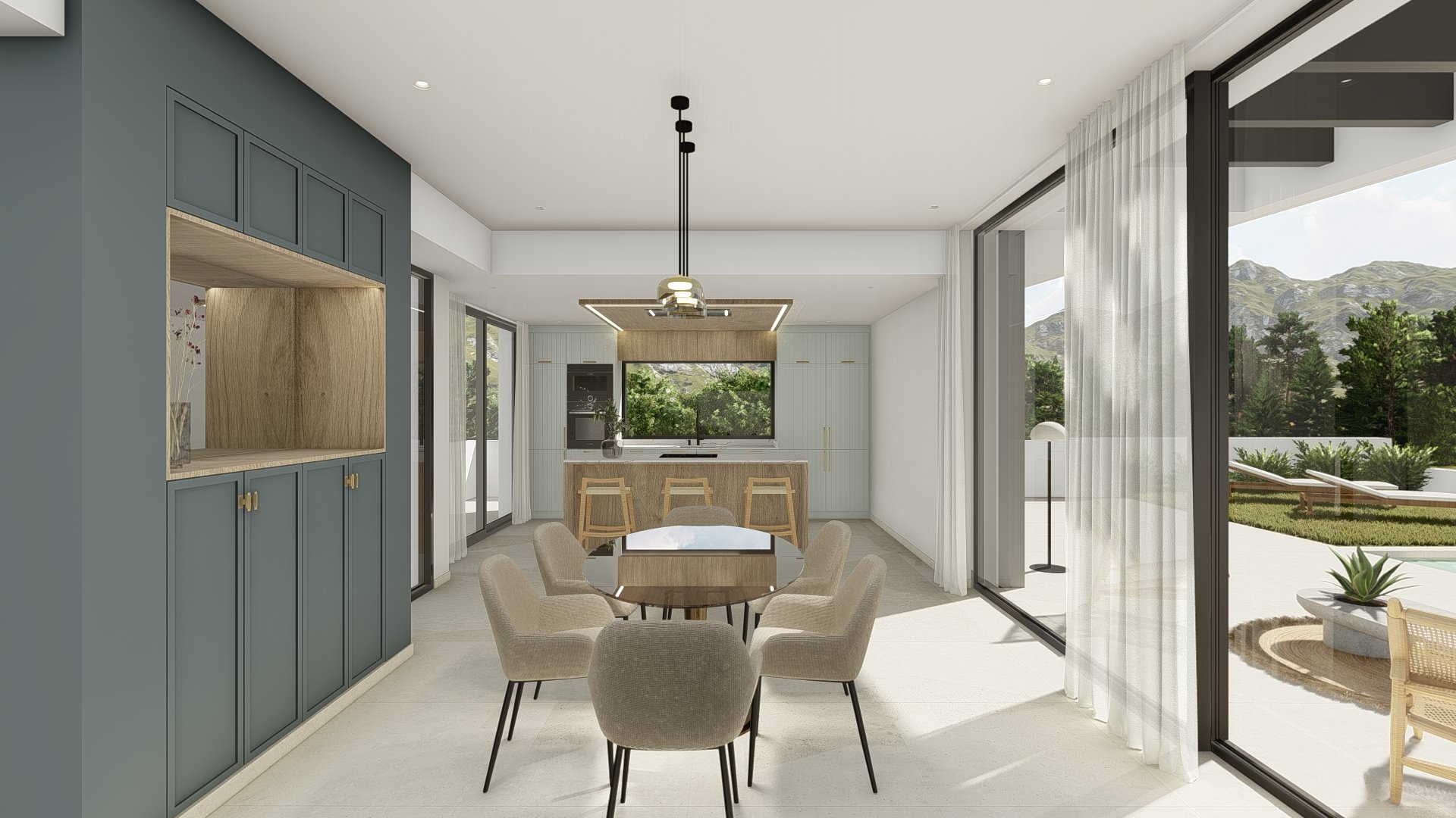 Obra nueva - Chalets -
Polop