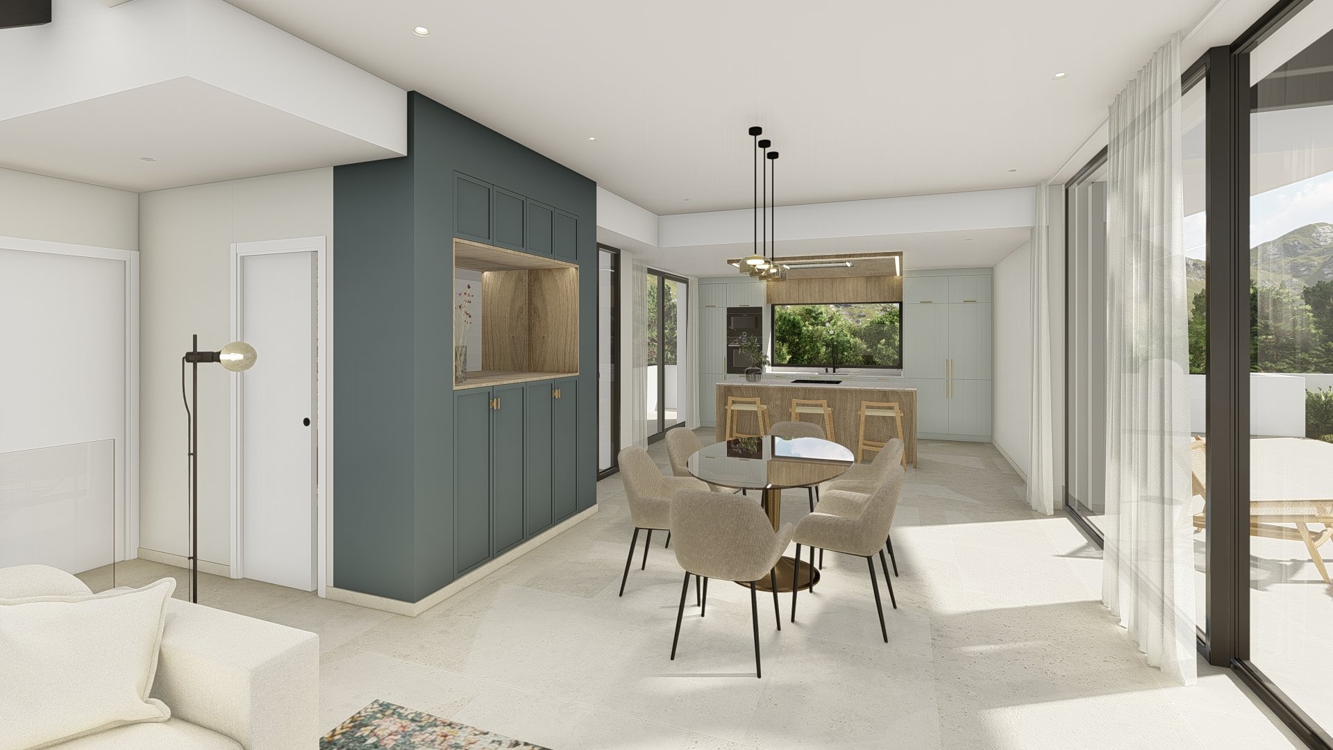 Obra nueva - Chalets -
Polop