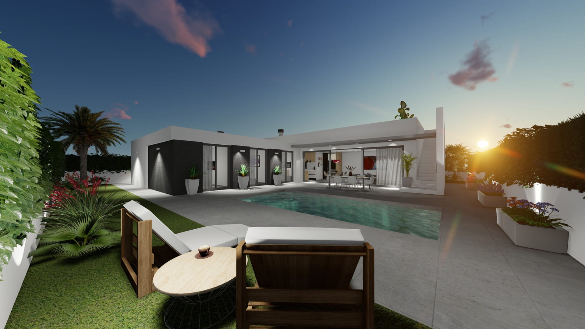 Obra nueva - Chalets -
Pulpí