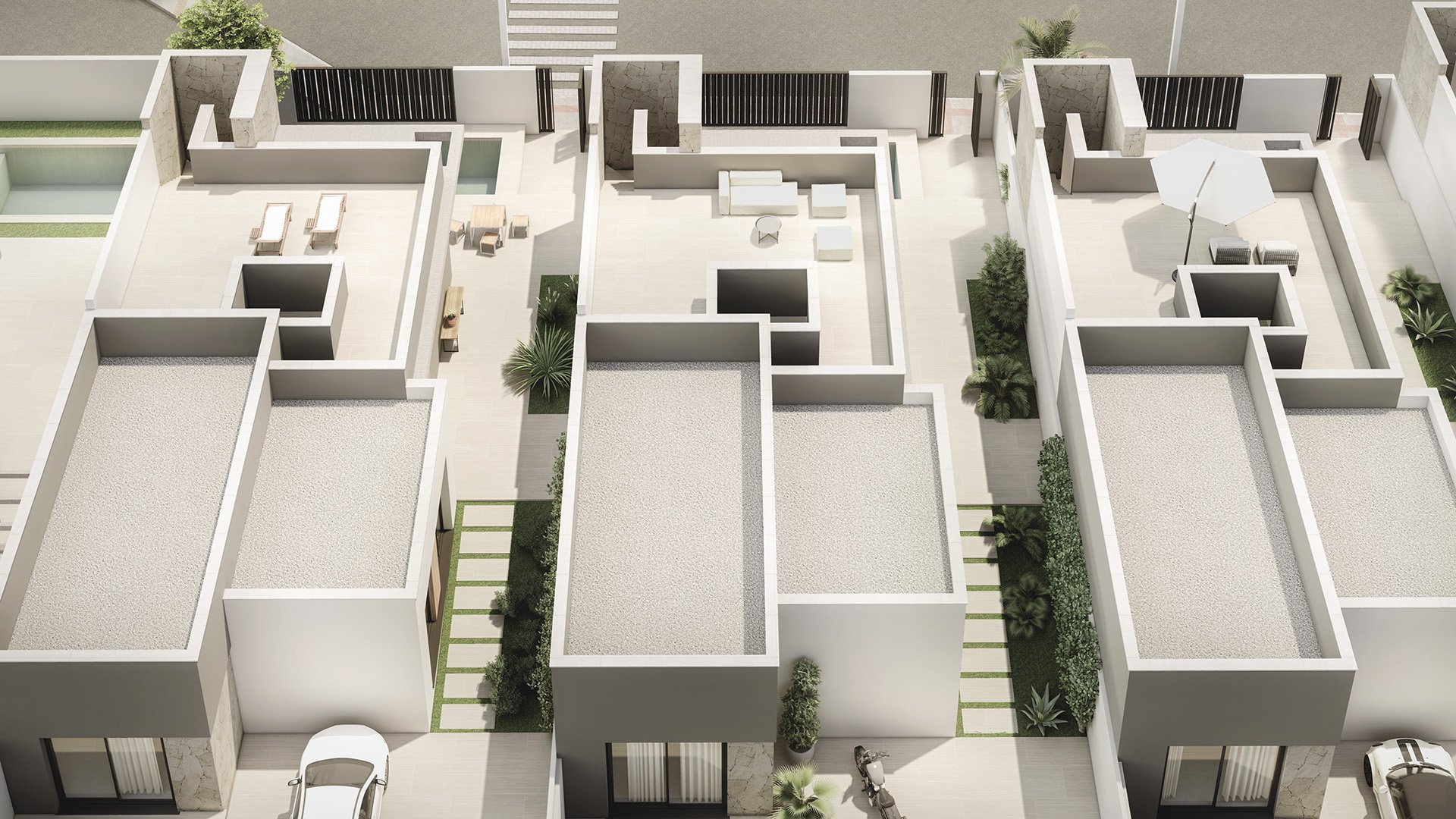 Obra nueva - Chalets -
San Juan de los Terreros