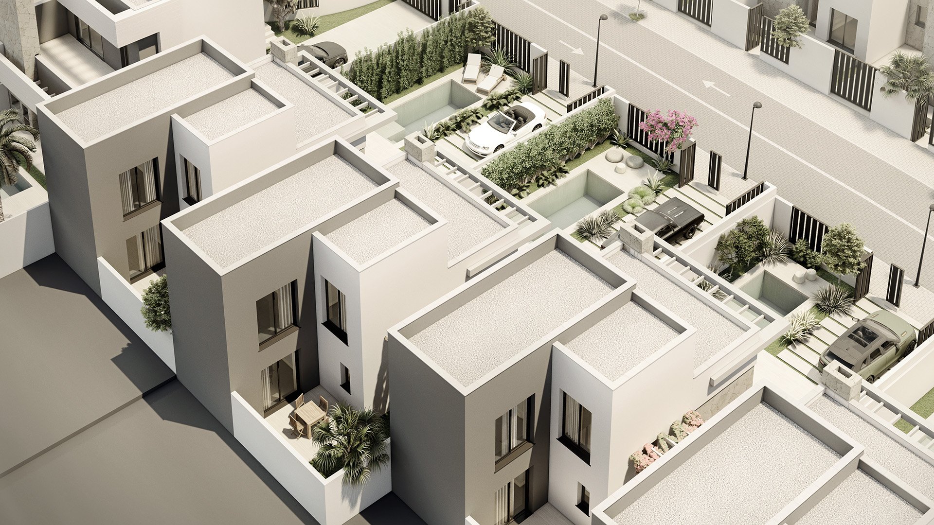 Obra nueva - Chalets -
San Juan de los Terreros