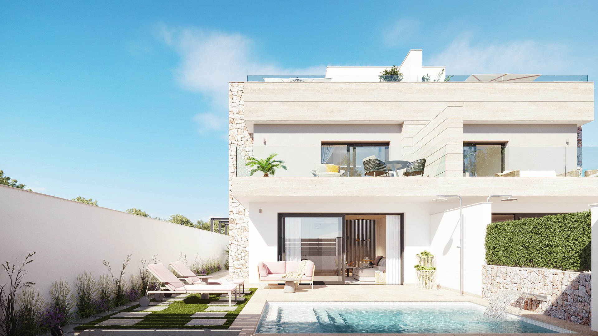 Obra nueva - Chalets -
San Pedro del Pinatar