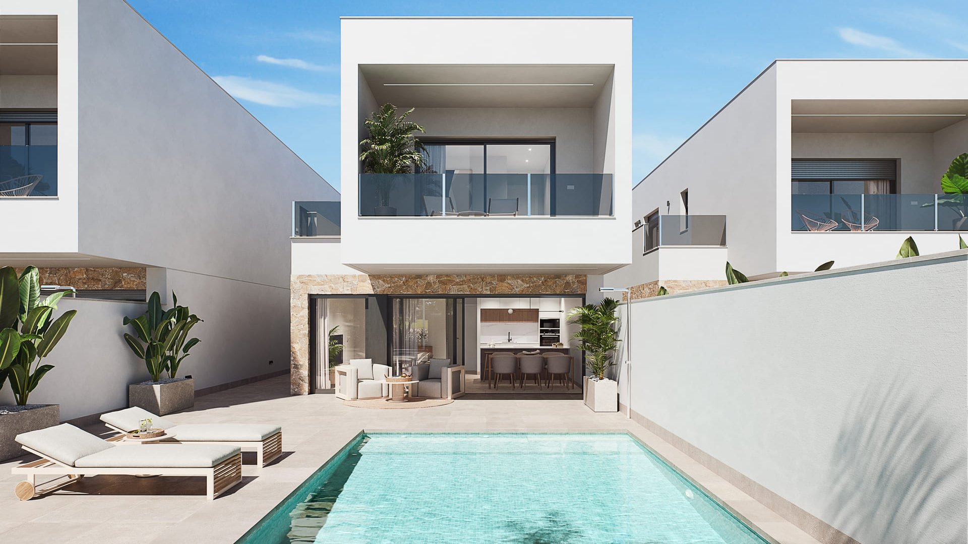 Obra nueva - Chalets -
San Pedro del Pinatar