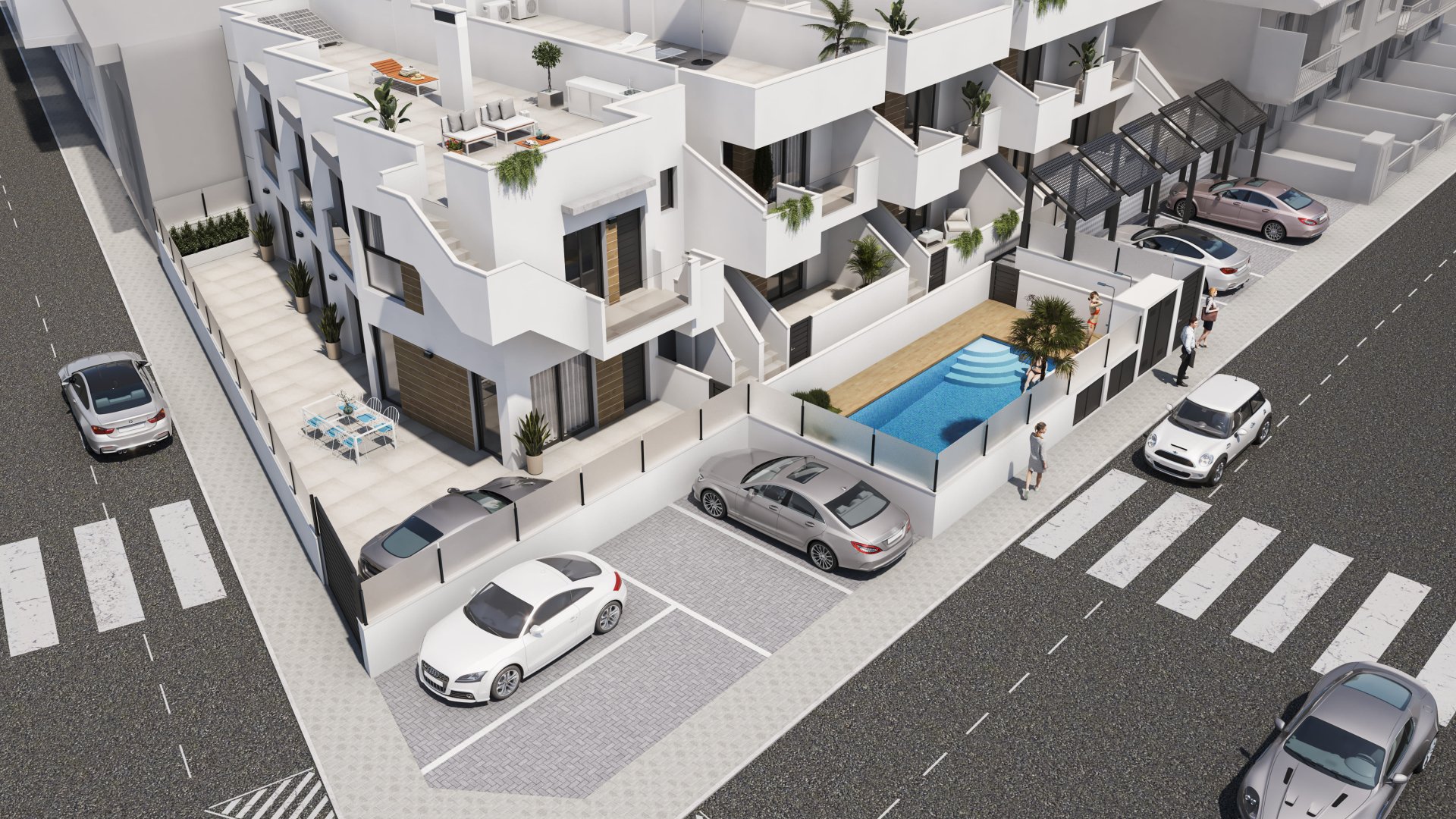 Obra nueva - Chalets -
San Pedro del Pinatar