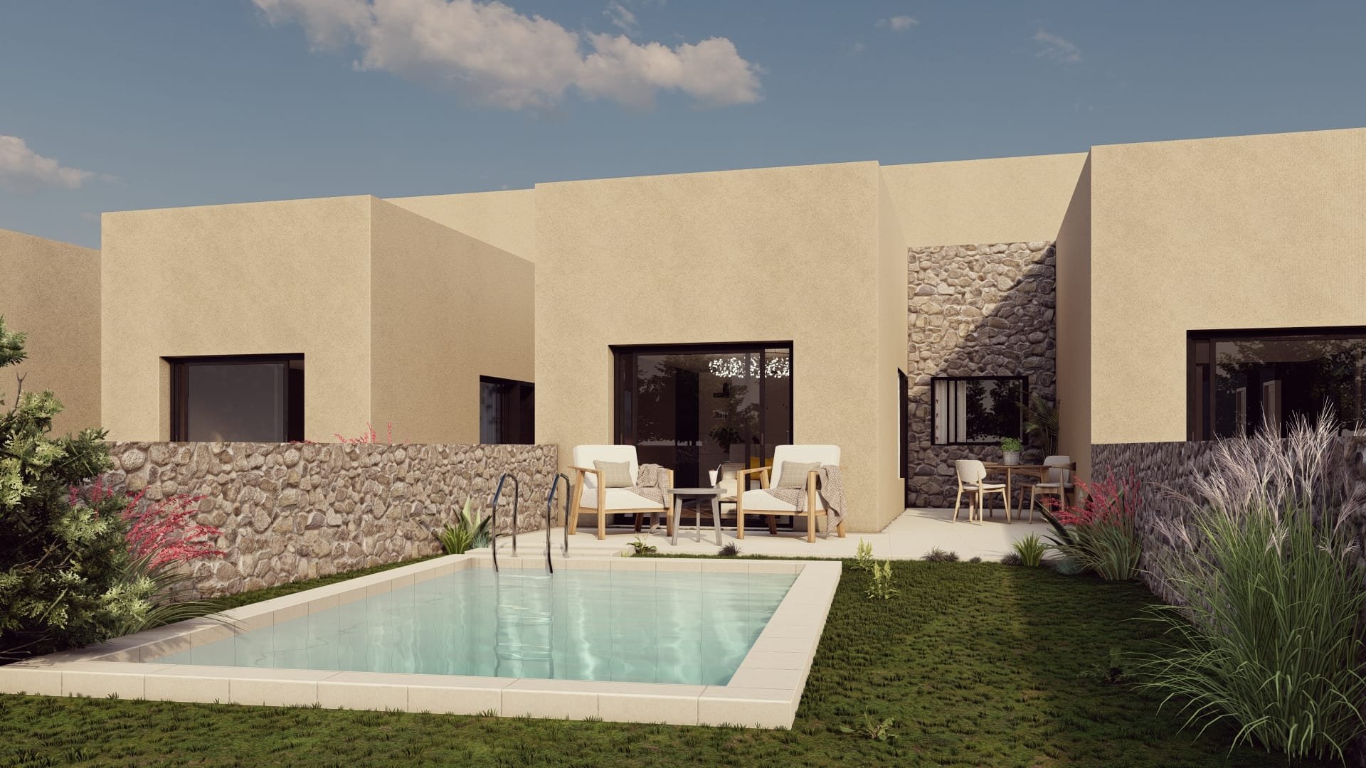 Obra nueva - Chalets -
Sangonera la Verde