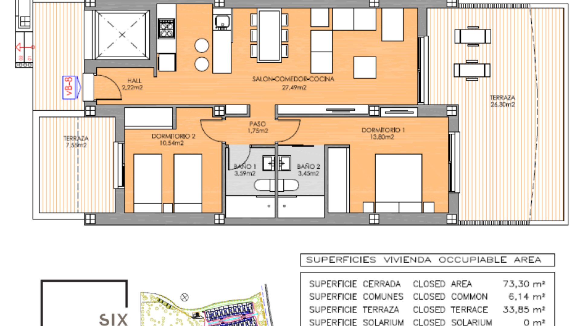 Resale - Apartments -
Orihuela Costa - Playa Flamenca