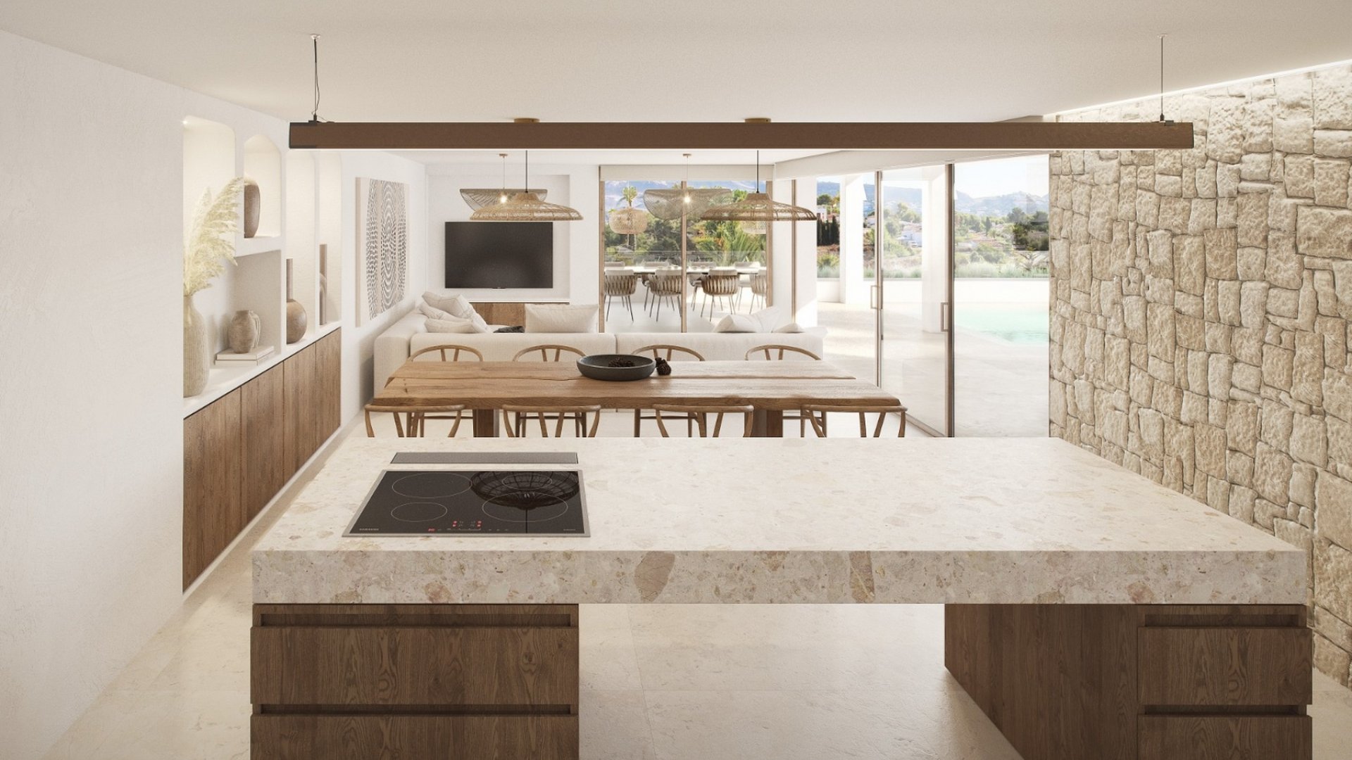 Resale - Villa -
Moraira - Sabatera
