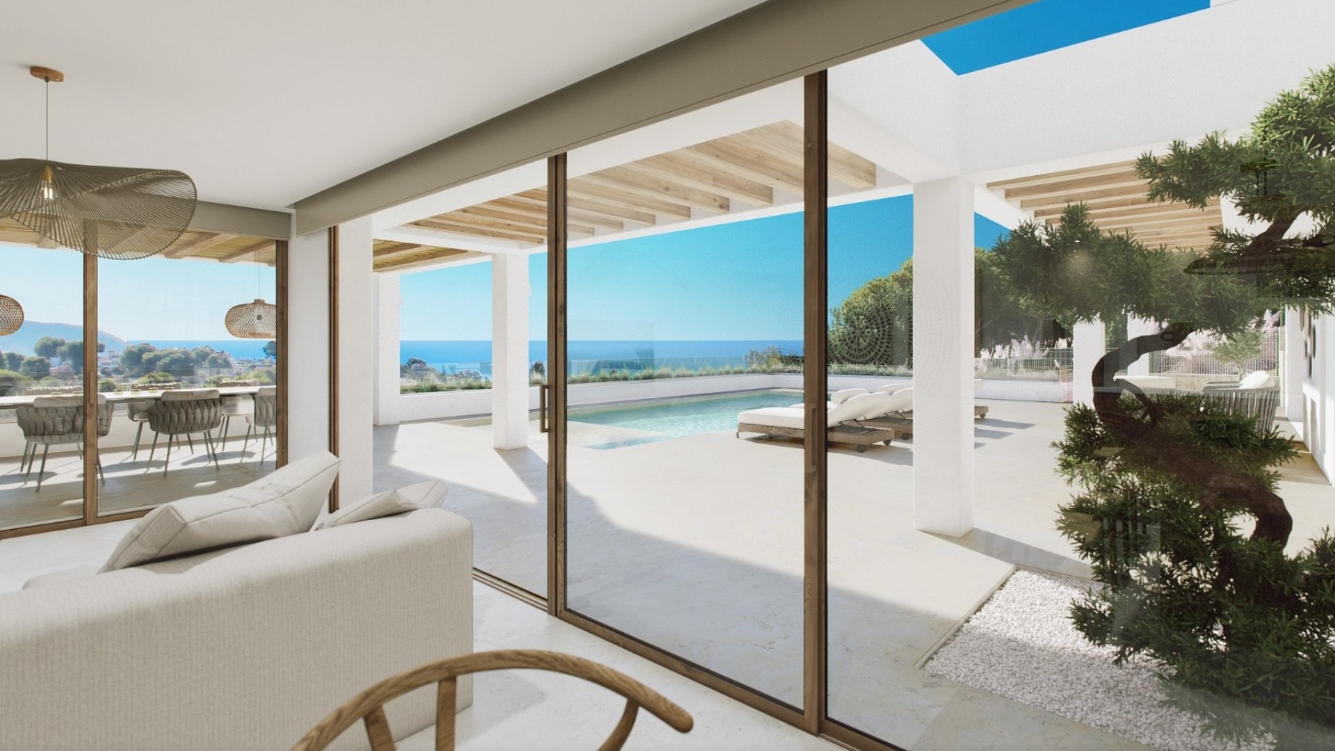 Resale - Villa -
Moraira - Sabatera