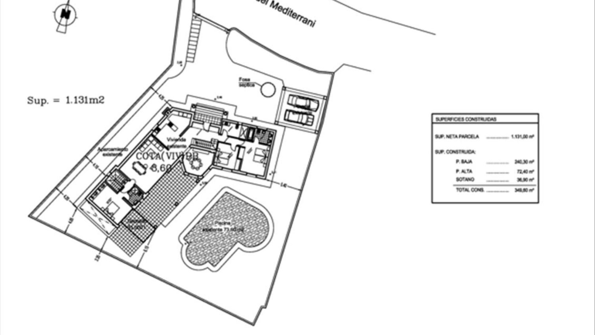Reventa - Chalets -
Benissa - Cala Advocat - Baladrar