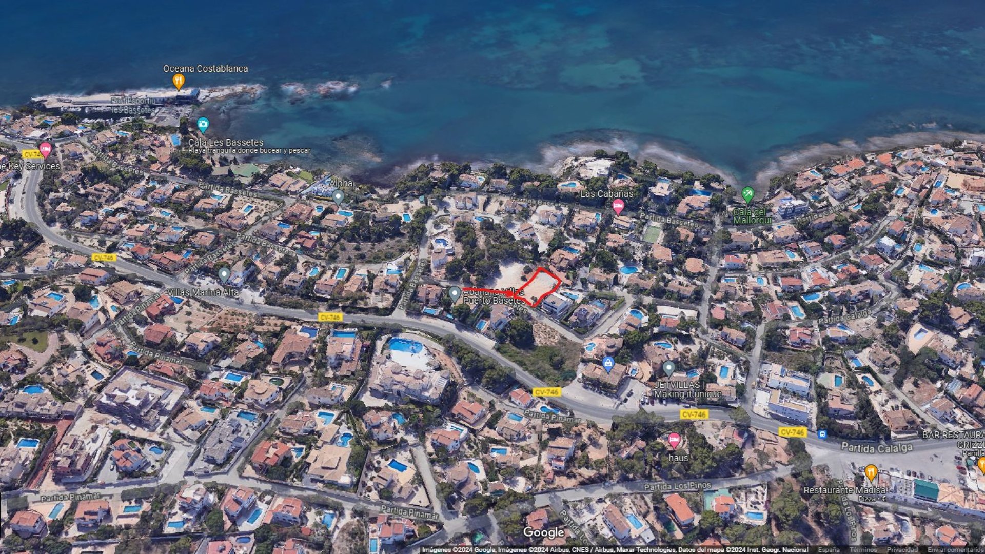 Revente - Terrains -
Calpe - Basetes