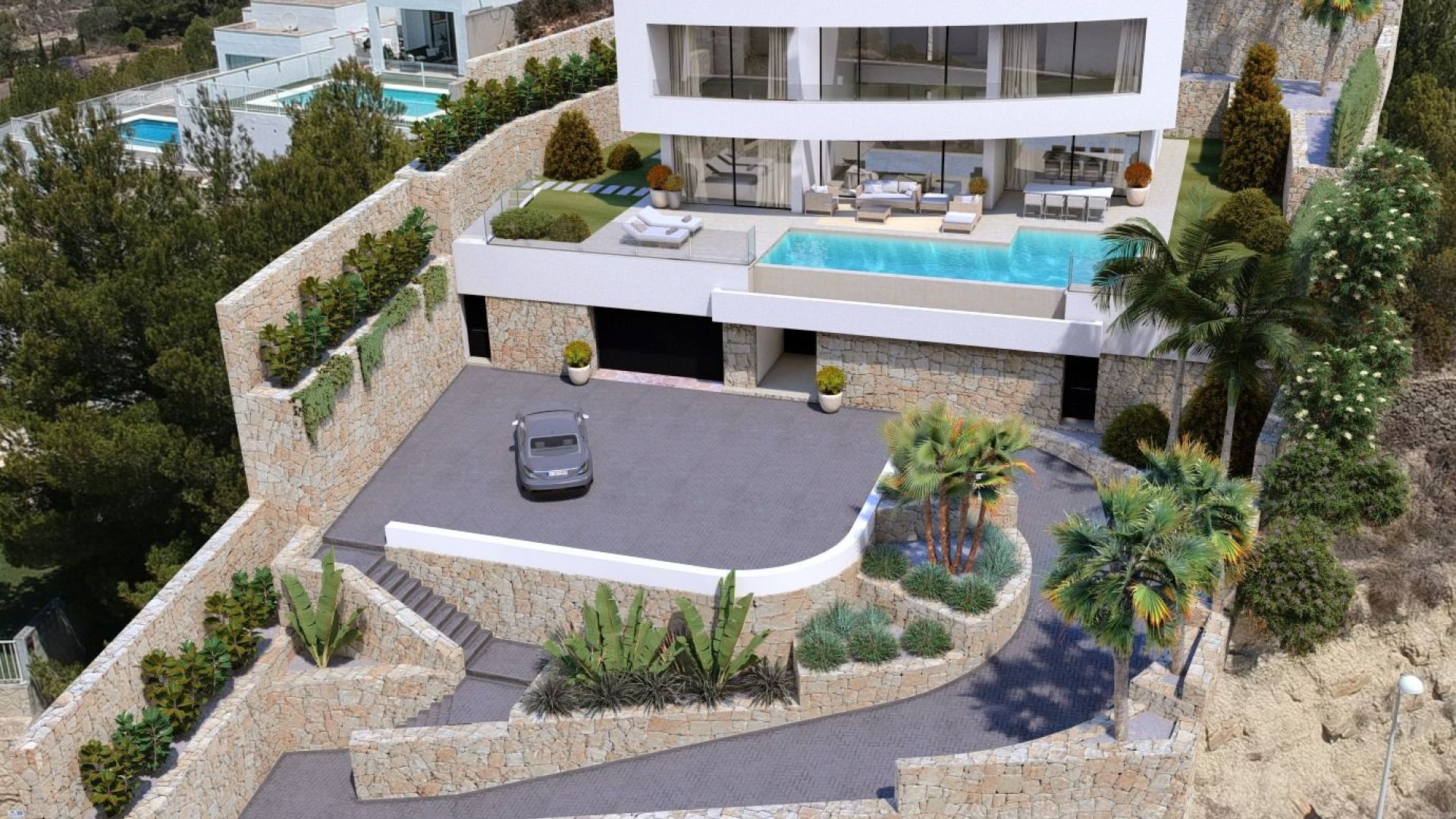 Revente - Villa -
Calpe - Urbanización
