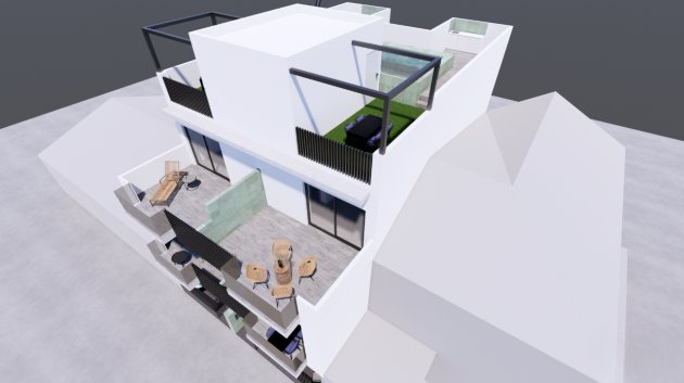 Obra nueva - Apartamentos -
Torre de la Horadada