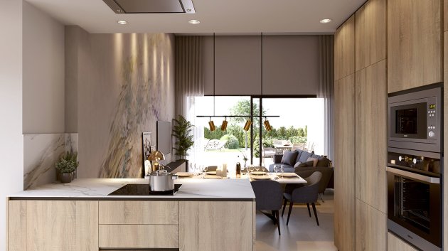 Obra nueva - Chalets -
La Finca Golf