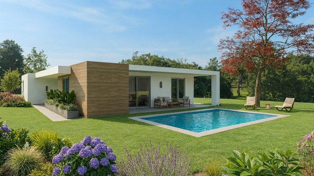 Obra nueva - Chalets -
Monforte del Cid