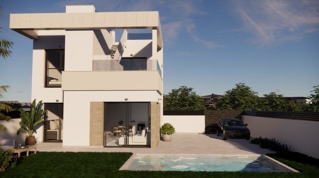 Obra nueva - Chalets -
Orihuela Costa