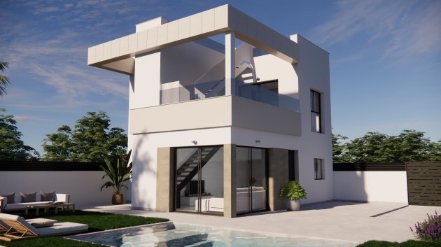 Obra nueva - Chalets -
Orihuela Costa