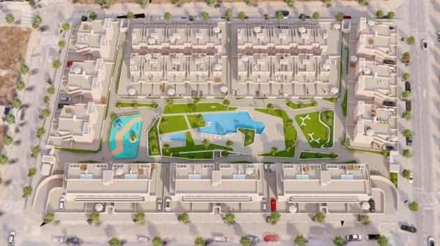Obra nueva - Apartamentos -
Pilar de la Horadada