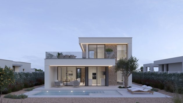 Obra nueva - Chalets -
Hacienda del Alamo Golf