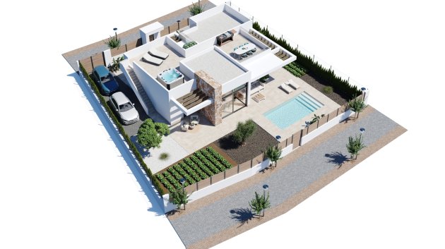 Obra nueva - Chalets -
Hacienda del Alamo Golf