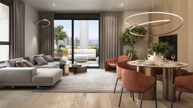 Obra nueva - Apartamentos -
Calpe
