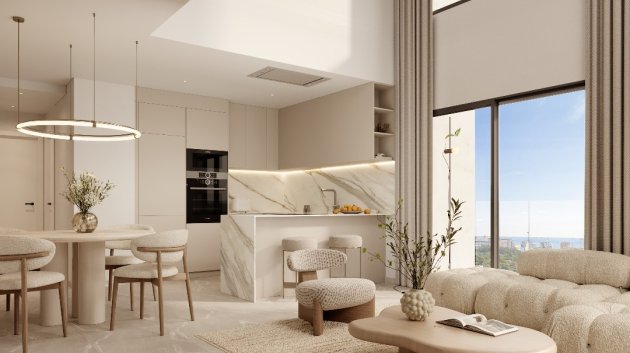 Obra nueva - Apartamentos -
Calpe