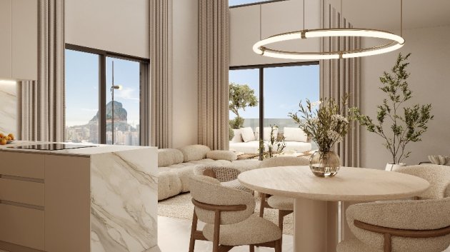 Obra nueva - Apartamentos -
Calpe