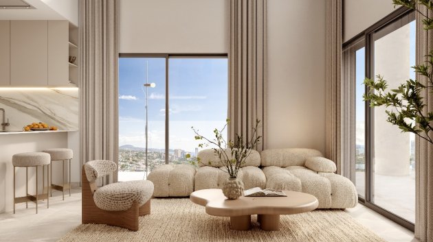 Obra nueva - Apartamentos -
Calpe