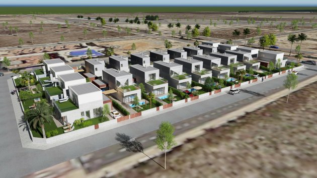 Obra nueva - Chalets -
Los Alcazares - Los Alcázares