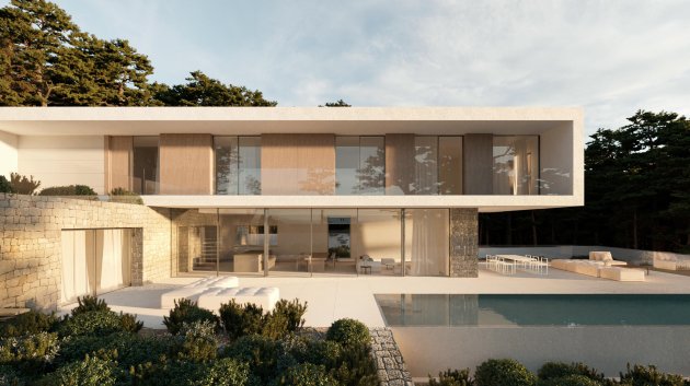 Obra nueva - Chalets -
Moraira