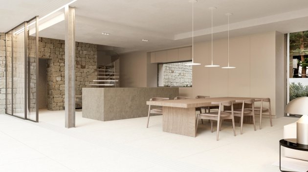 Obra nueva - Chalets -
Moraira