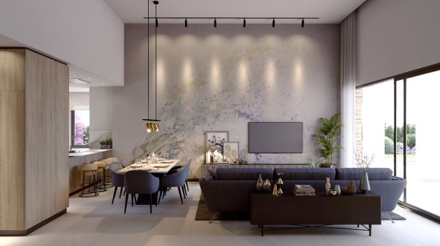 Obra nueva - Chalets -
Algorfa