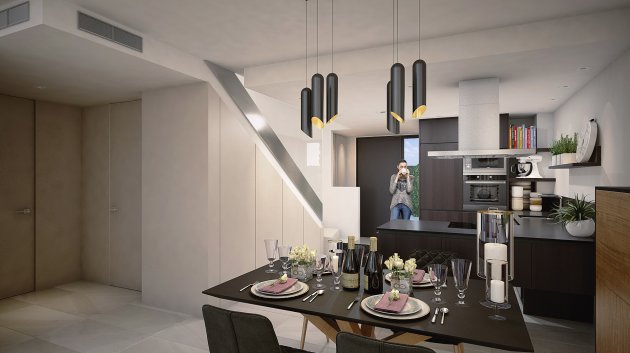 Obra nueva - Chalets -
Algorfa