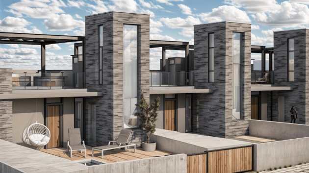 Obra nueva - Bungalow -
Fuente Alamo