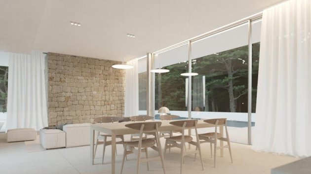 Obra nueva - Chalets -
Teulada