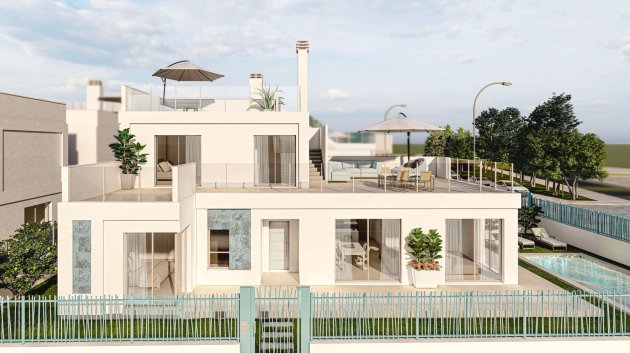 Obra nueva - Chalets -
Los Alcazares - Los Alcázares